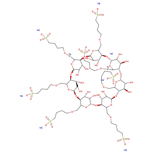 CAS:182410-00-0|Betadex Sulfobutyl Ether Natrium