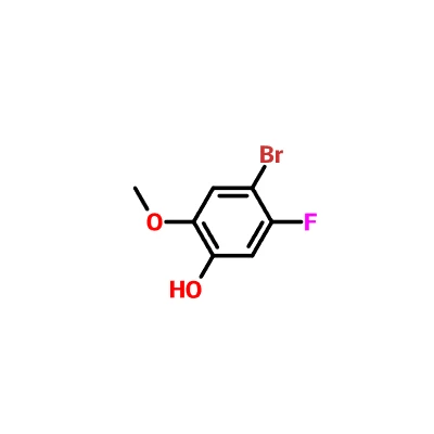 CAS-886510-25-4|4-BROMO-5-FLUORO-2-METHOXYFENOL