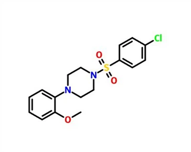 CAS 259683-39-1 1-((4-Chloorfenyl)sulfonyl)-4-(2-methoxyfenyl)piperazine