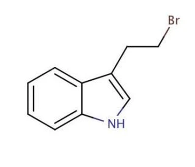 CAS:3389-21-7|Indolyl-3-(ethyl- -bromide)