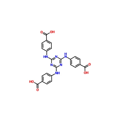 CAS-63557-10-8|4,4',4''-((1,3,5-triazine-2,4,6-triyl)tris(azaandiyl))tribenzoëzuur
