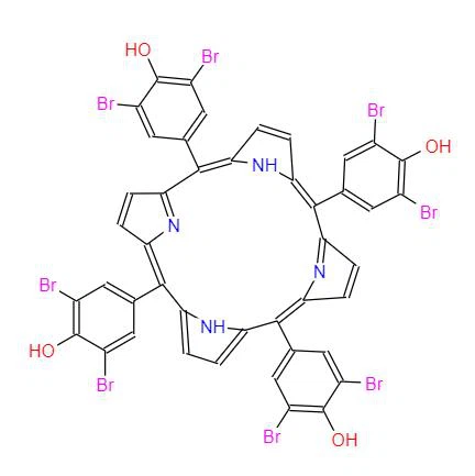 CAS:125299-79-8丨meso-tetra(3,5-dibroom-4-hydroxyfenyl)porfyrine