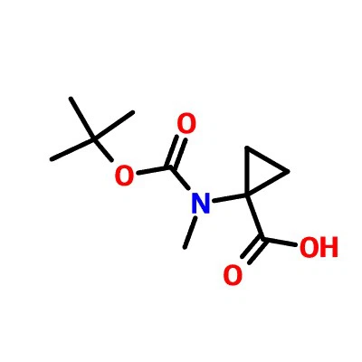 CAS:119145-87-8|1-((tert-Butoxycarbonyl)(methyl)amino)cyclopropanecarboxylic Acid