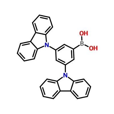 CAS:854952-51-5|(3,5-Di(9H-carbazol-9-yl)fenyl)boorzuur